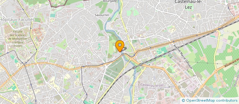 localisation de l'entreprise MADAME CELINE MARTIN à MONTPELLIER