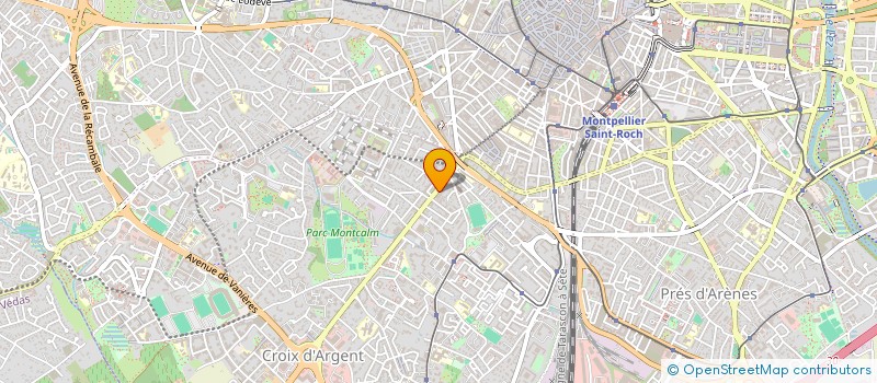 localisation de l'entreprise MADAME CELINE MARTIN à MONTPELLIER
