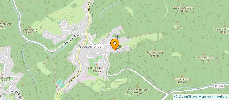 localisation de l'entreprise MADAME CELINE MARTINE  GOETZENBRUCK