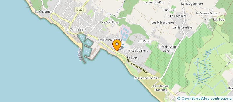 localisation de l'entreprise MADAME CELINE MASSE à SAINT-PIERRE-D OLERON