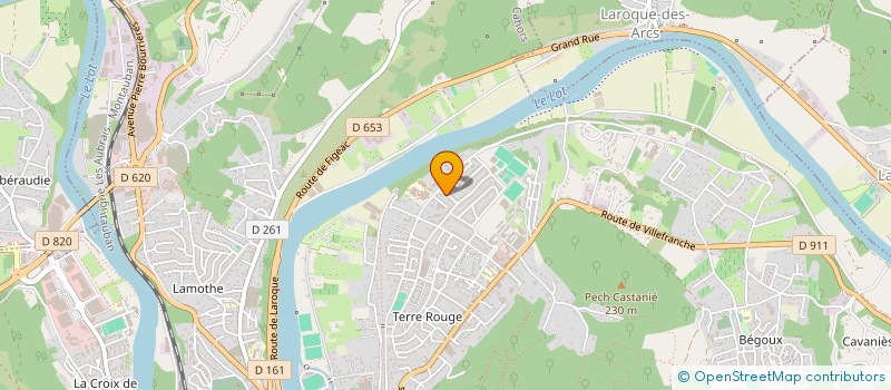 localisation de l'entreprise MADAME CELINE MASSIP  CAHORS