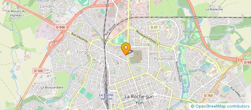 localisation de l'entreprise MADAME CELINE MASSOSSA TANDA à LA ROCHE-SUR-YON