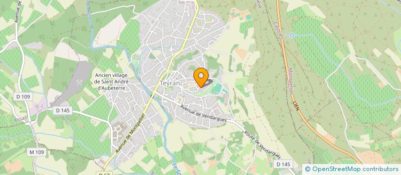 localisation de l'entreprise MADAME CELINE MATENCIO  TEYRAN