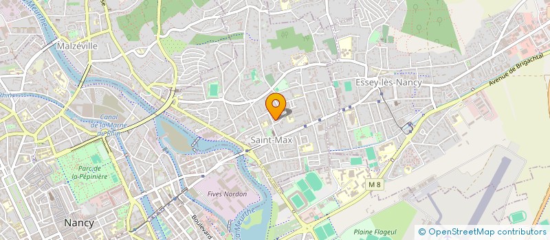 localisation de l'entreprise MADAME CELINE MATRINGHEN  SAINT-MAX