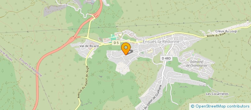 localisation de l'entreprise MADAME CELINE MATTEI  CARRY-LE-ROUET