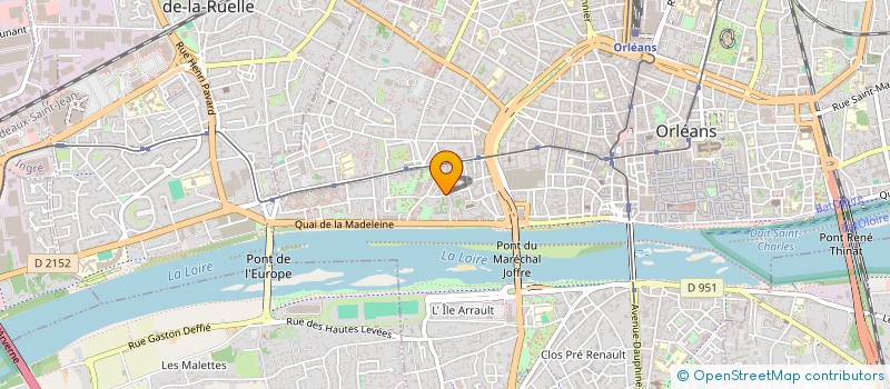 localisation de l'entreprise MADAME CELINE MAUERHAN  ORLEANS
