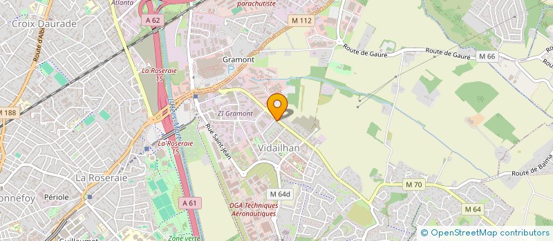 localisation de l'entreprise MADAME CELINE MAURY  BALMA