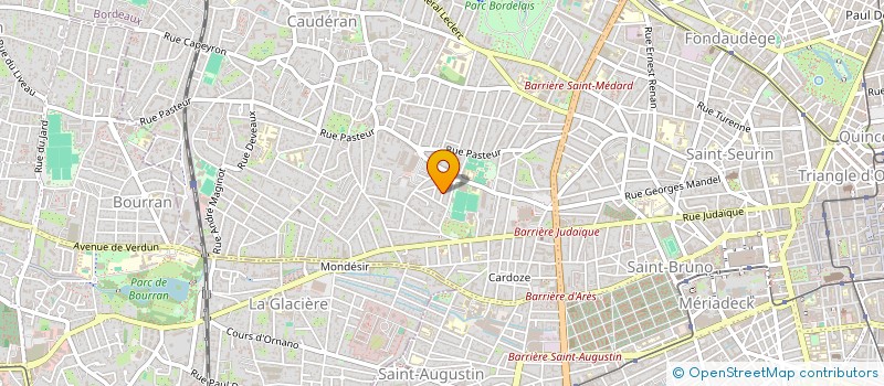 localisation de l'entreprise MADAME CELINE MAZARS  BORDEAUX