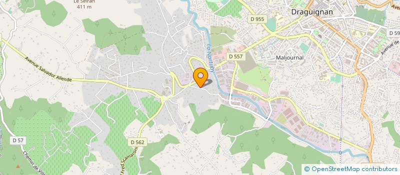 localisation de l'entreprise MADAME CELINE MEAR  DRAGUIGNAN