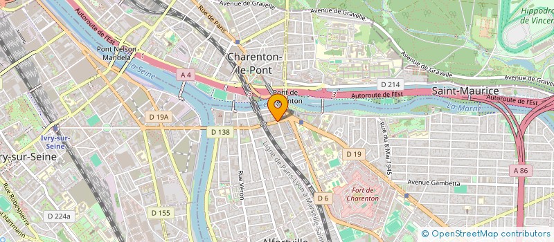 localisation de l'entreprise MADAME CELINE MEDDAHI  MAISONS-ALFORT