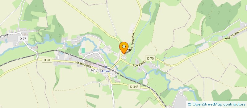 localisation de l'entreprise MADAME CELINE MEHAUX  ANVIN