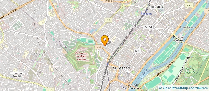 localisation de l'entreprise MADAME CELINE MELI  SURESNES