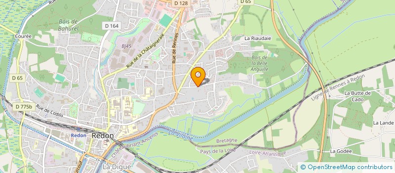 localisation de l'entreprise MADAME CELINE MERHAND à REDON