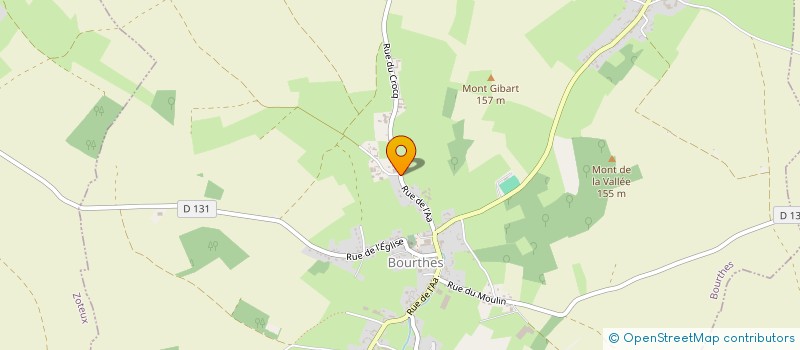 localisation de l'entreprise MADAME CELINE MERLOT  BOURTHES