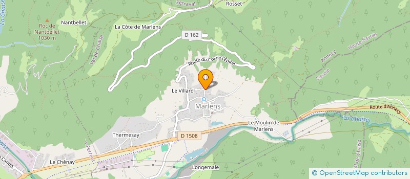 localisation de l'entreprise MADAME CELINE MERMIER  VAL DE CHAISE