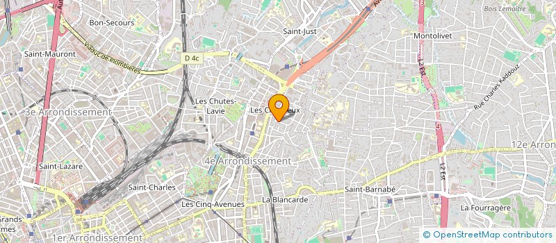 localisation de l'entreprise MADAME CELINE MERROUCHE à MARSEILLE