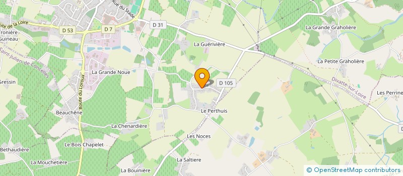 localisation de l'entreprise MADAME CELINE MEURA à DIVATTE-SUR-LOIRE