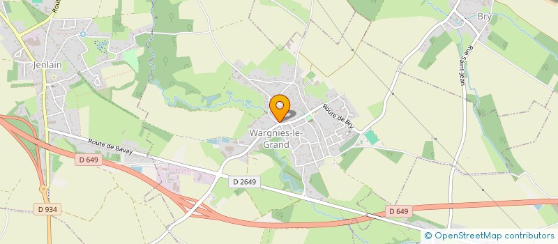 localisation de l'entreprise MADAME CELINE MEURANT  WARGNIES-LE-GRAND