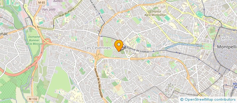 localisation de l'entreprise MADAME CELINE MEZIERE à MONTPELLIER