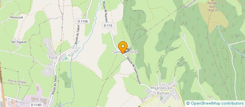 localisation de l'entreprise MADAME CELINE MIARD  SAINT-HONORE