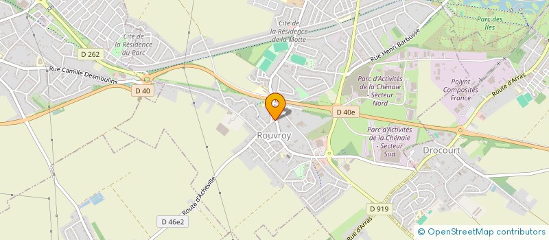 localisation de l'entreprise MADAME CELINE MICHALSKI  ROUVROY