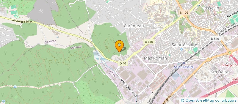 localisation de l'entreprise MADAME CELINE MICHEL  NIMES