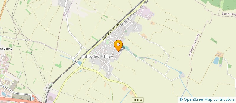 localisation de l'entreprise MADAME CELINE MICHELOT à RUFFEY-LES-ECHIREY