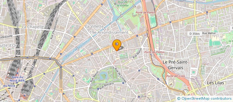 localisation de l'entreprise MADAME CELINE MIGNOT  PARIS