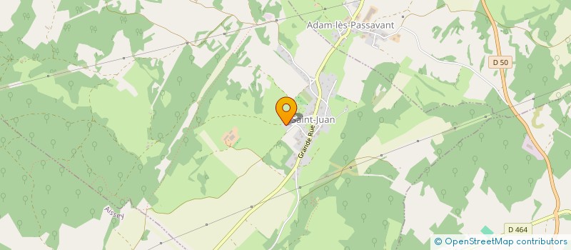 localisation de l'entreprise MADAME CELINE MILLE  SAINT-JUAN