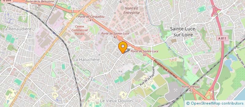 localisation de l'entreprise MADAME CELINE MINAIR à NANTES