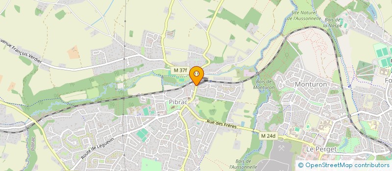 localisation de l'entreprise MADAME CELINE MINEO  PIBRAC