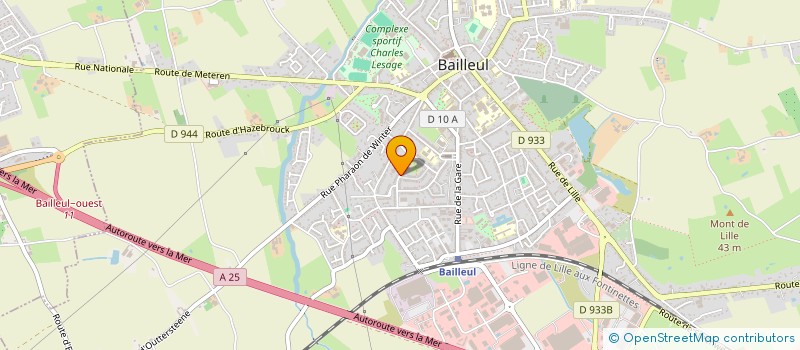 localisation de l'entreprise MADAME CELINE MINNEBOIS à BAILLEUL