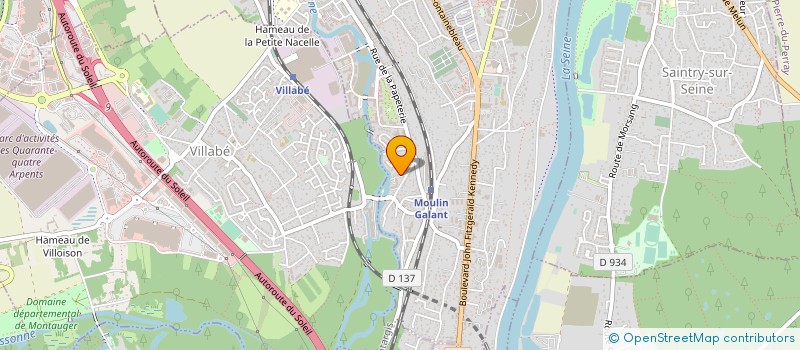 localisation de l'entreprise MADAME CELINE MIREILLE BOSSE à CORBEIL-ESSONNES