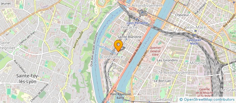 localisation de l'entreprise MADAME CELINE MOILLE  LYON