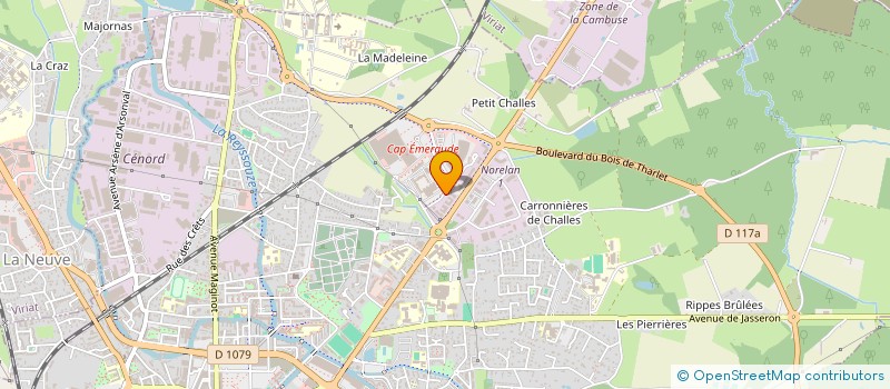 localisation de l'entreprise MADAME CELINE MOISSON à BOURG-EN-BRESSE
