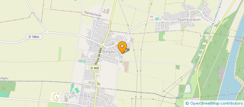 localisation de l'entreprise MADAME CELINE MONIQUE GEORG DESMARCHELIER  BALGAU