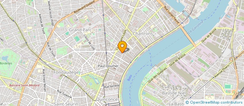 localisation de l'entreprise MADAME CELINE MONTCHARMONT à BORDEAUX