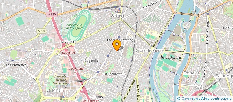 localisation de l'entreprise MADAME CELINE MORA  TOULOUSE