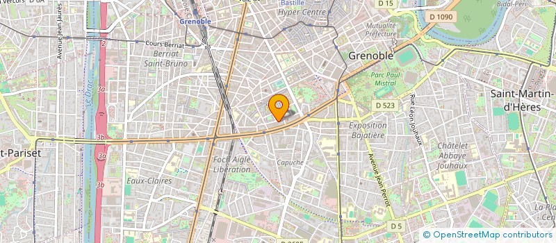 localisation de l'entreprise MADAME CELINE MORAND à GRENOBLE