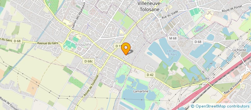 localisation de l'entreprise MADAME CELINE MORATILLA  FROUZINS