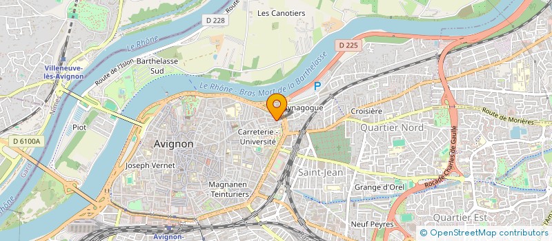 localisation de l'entreprise MADAME CELINE MOREAU  SAINT-SATURNIN-LES-AVIGNON