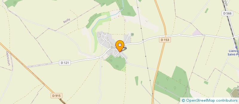 localisation de l'entreprise MADAME CELINE MOREAU  BOUBIERS