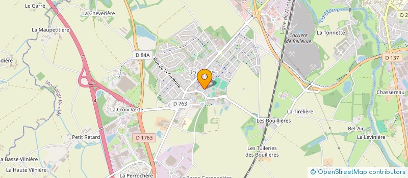 localisation de l'entreprise MADAME CELINE MOREL à MONTAIGU-VENDEE