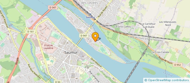 localisation de l'entreprise MADAME CELINE MORIN  SAUMUR