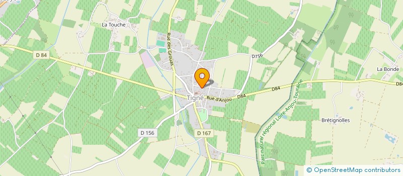 localisation de l'entreprise MADAME CELINE MORIN à LYS-HAUT-LAYON