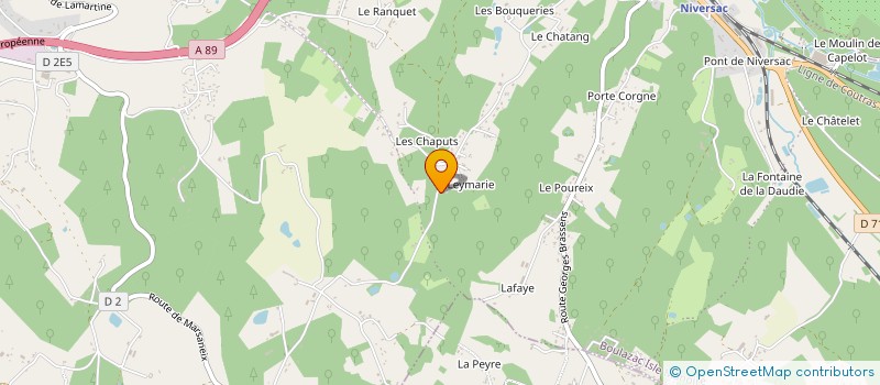 localisation de l'entreprise MADAME CELINE MORTHOMAS  BOULAZAC ISLE MANOIRE