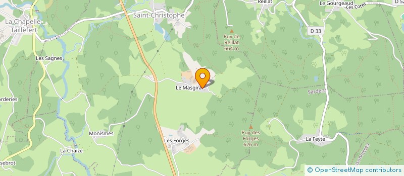 localisation de l'entreprise MADAME CELINE MORTIER à SAINT-CHRISTOPHE