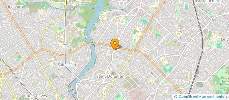 localisation de l'entreprise MADAME CELINE MORVAN  NANTES