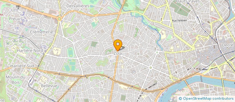 localisation de l'entreprise MADAME CELINE MORVAN à NANTES