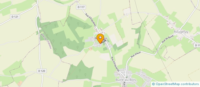 localisation de l'entreprise MADAME CELINE MOSKWA  BUIRE-AU-BOIS